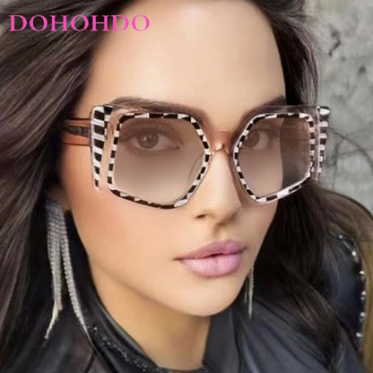 Classic Irregular Cat Eye Sunglasses Women Men Personality Design Outdoor Driving Fashion Party Sun Glasses UV400 Lentes De Sol
