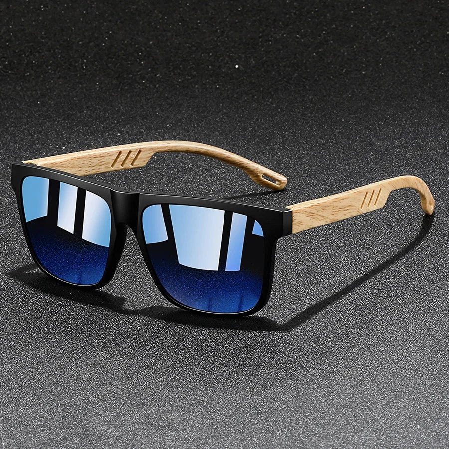 New Fashion Vintage Square Square Frame Sunglasses Men Women Fishing Driving Luxury Brand Designer Sun Glasses UV400 Eyewear