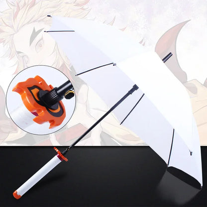 Demon Slayer Sword Umbrella One Piece Roronoa Zoro Katana Umbrella Real Full Size Japanese Anime Long Parasol Home Accessories