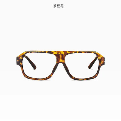 Men Women Anti-fatigue Eye Protection Reading Glasses Anti Blue Light Large Frame Square Designer Magnifiers Presbyopic Glasses