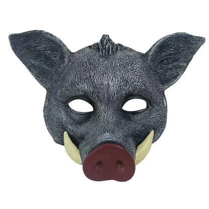 Pig Mask Comfortable Animal Wild Boar Mask for Men LARP Event Women Masquerade Carnival Costume Stage Easter Party Props