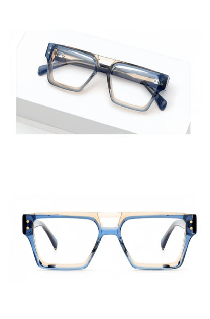 Acetate Reading Glasses Men Women High Quality Eyeglasses Retro Optical Presbyopic Eyewear Dioptric +50~+600 -50~-600
