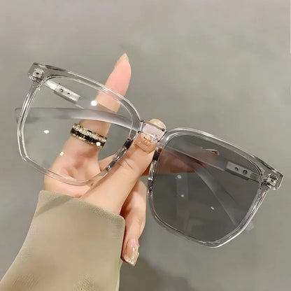 Fashion Transparent Computer Glasses Frame Women Men Anti Blue Light Square Eyewear Blocking Glasses Optical Spectacle Eyeglass