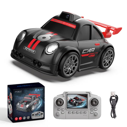 New 2026 Mini RC Car With FPV Camera Wifi With Screen Remote Control Follow Mode 2.4G Drift Car Racing RC Toy Gift For Children