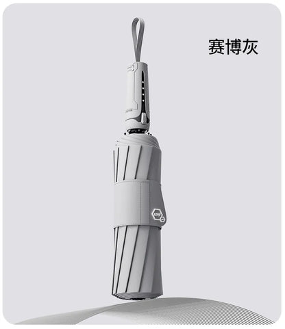 Automatic Umbrella, Windproof and Rainstorm-Resistant, Foldable Umbrella for Sunny and Rainy Days, Sunshade Umbrella