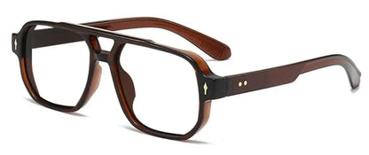 Blue Light Resistant Presbyopia Glasses for Men and Women Elegant Green Square Eyeglasses Frames Comfortable Reading Glasses