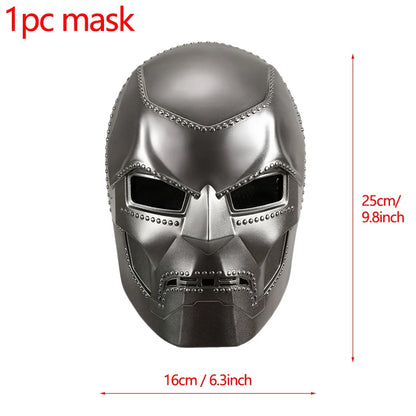Beast Kingdom Victor Von Doom Cosplay Costume Doctor Doom Cosplay Tops Pants Cloak Belt Role Outfit Resin Mask Halloween Cos Men