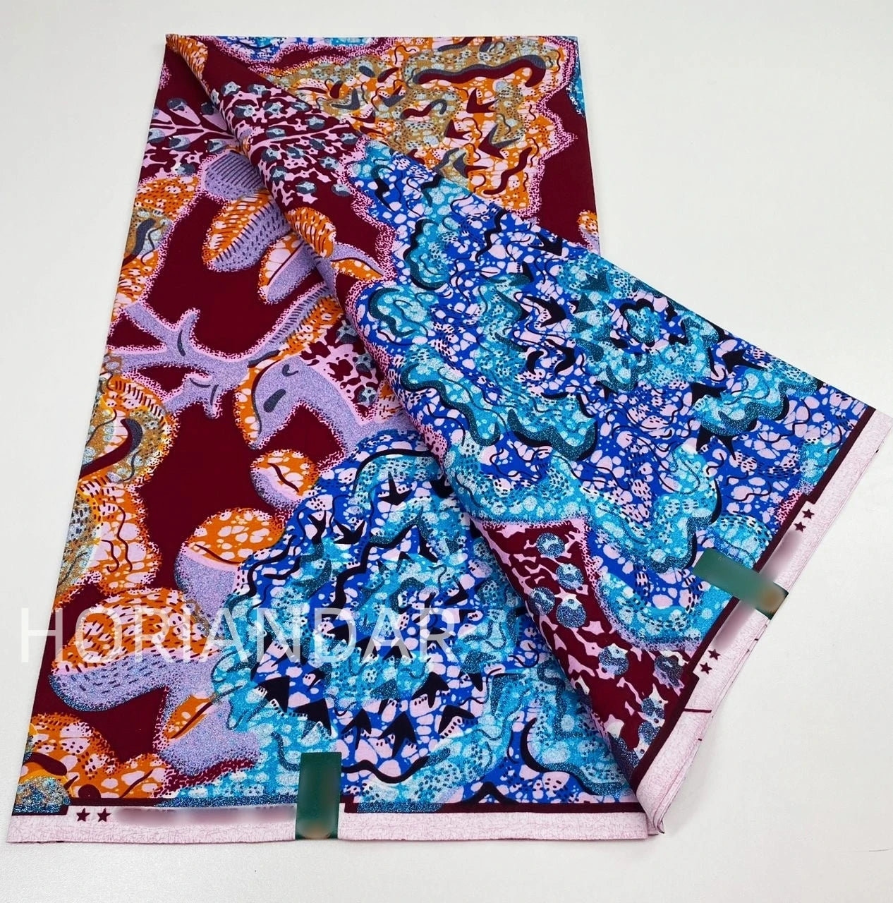 2026 Grand Super Original African Wax Fabric High Quality Nigerian Print Ankara Fabric For Sewing 6 Yard Women Dress 100% Cotton