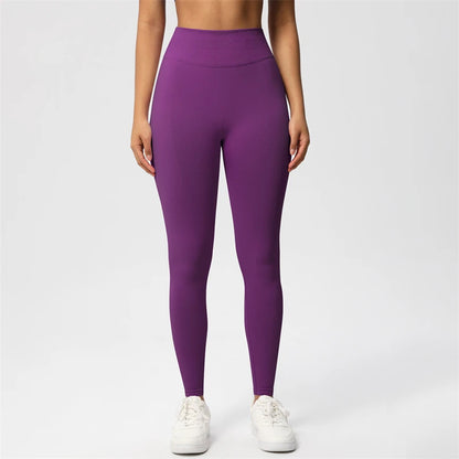 2025 Bum Shaping Leggings Impact Women Seamless Sports Yoga Pants Low Ribbed Band Gym clothes Fitness Workout Scrunch Butt Tight