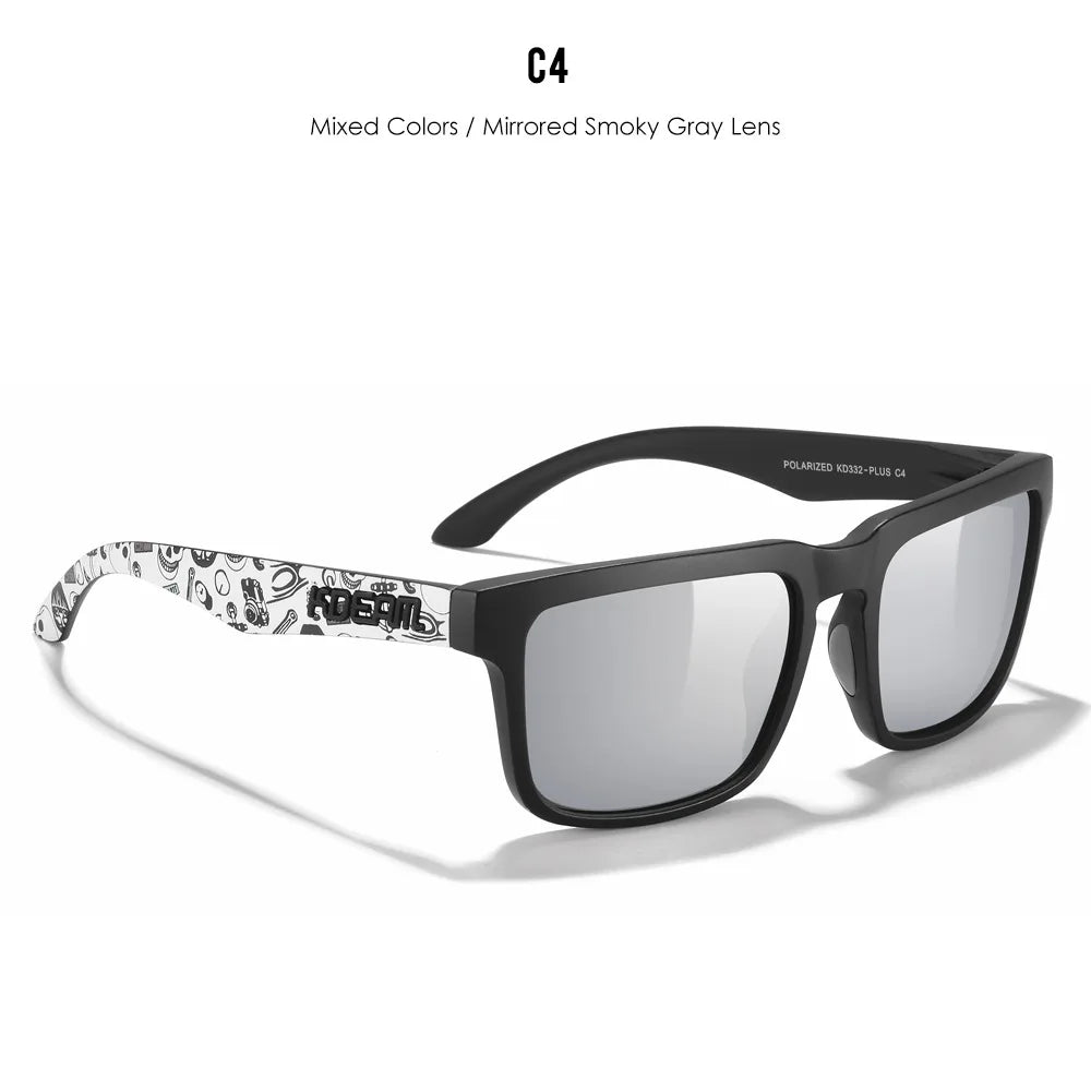 KDEAM Extra Large Size PLUS Women's Polarized Sunglasses for Men Driving Photochromic Night Vision Sun Glasses Suit for Big Face
