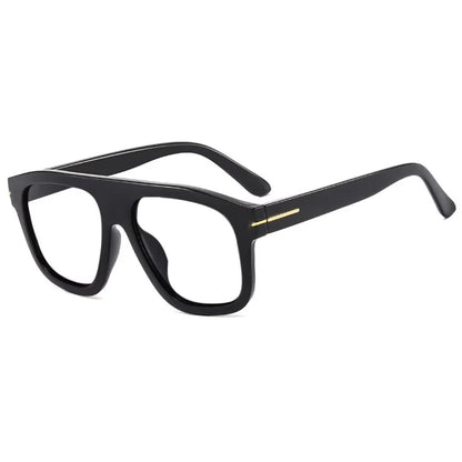 Oversized Square Reading Glasses Woman Men Decoration Retro Eyeglasses Trendy Anti Blue Light Single Focus Presbyopic Glasse