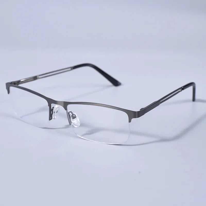 Light Half Frame Reading Glasses Blue Light For Presbyopia Eyeglasses with Diopters +1.0+1.25+1.5+1.75+2.0+2.25+2.5+2.75+3.0+4.0