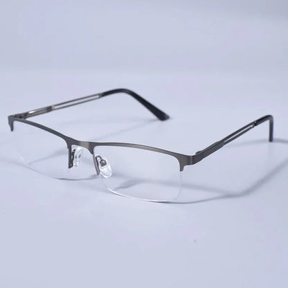Light Half Frame Reading Glasses Blue Light For Presbyopia Eyeglasses with Diopters +1.0+1.25+1.5+1.75+2.0+2.25+2.5+2.75+3.0+4.0