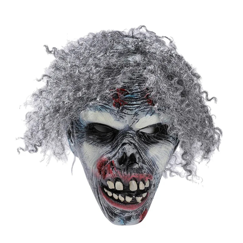 Adult Latex Horror Mask Halloween Carnival Classic Style Zombie Clown Funny Face Party Costume Accessories Dance Party Props