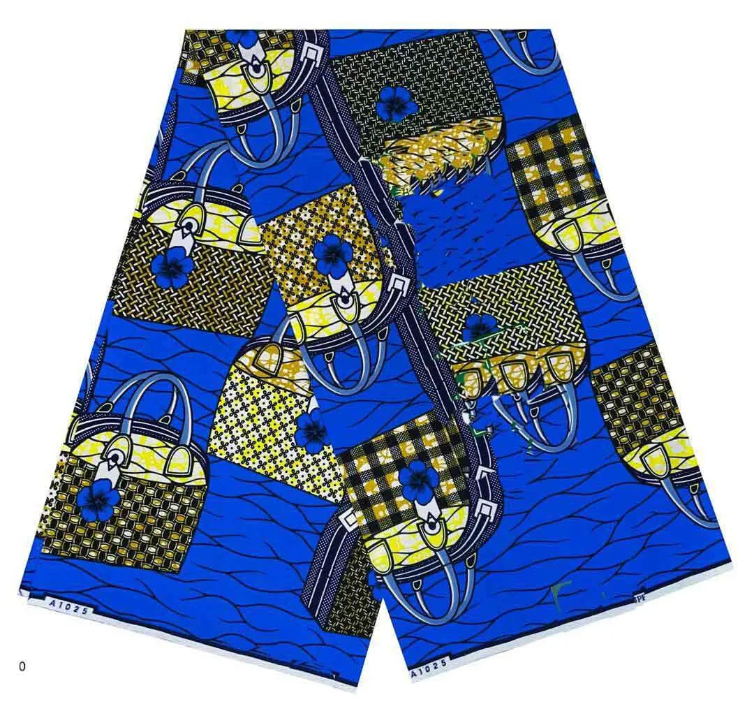 Ankara Wax Fabric 2024 High Quality African Wax Print Fabric 100% Cotton African Guaranteed Veritable Real Wax For Dresses