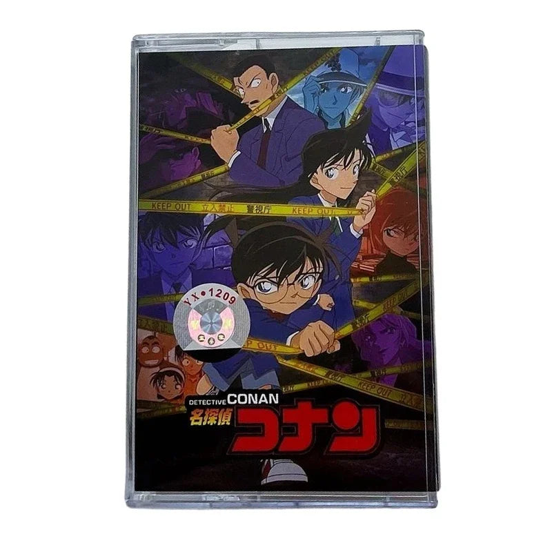 Detective Conan Wild Police Story Music Tape Anime Soundtracks Tape Mysterious Eyes Collections Commemorative with Box Gifts