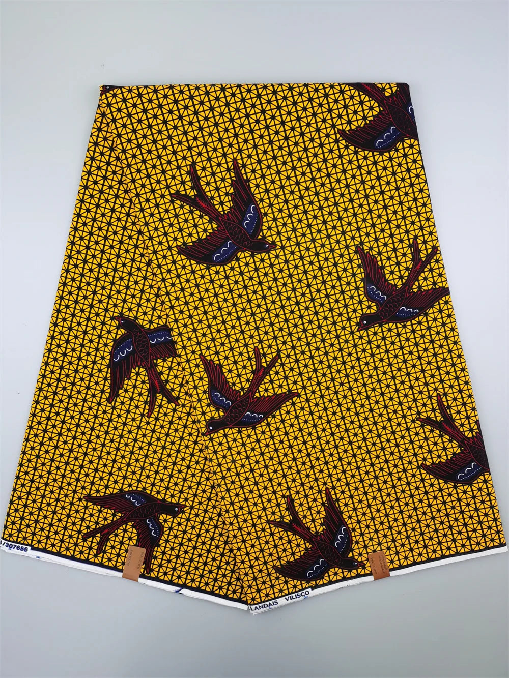 Dutch Ankara Wax Print Fabric High Quality Wax African Hollandais Fabric 100% Cotton Soft African Veritable Real Wax for Dress