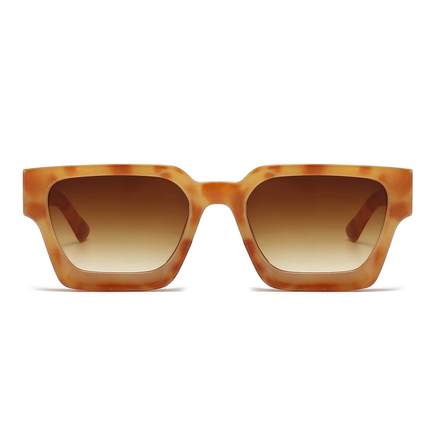 JNPCXI Fashion Square Women Luxury Sunglasses Retro Green Brand Designer Men Trending Sun Glasses Shades UV400