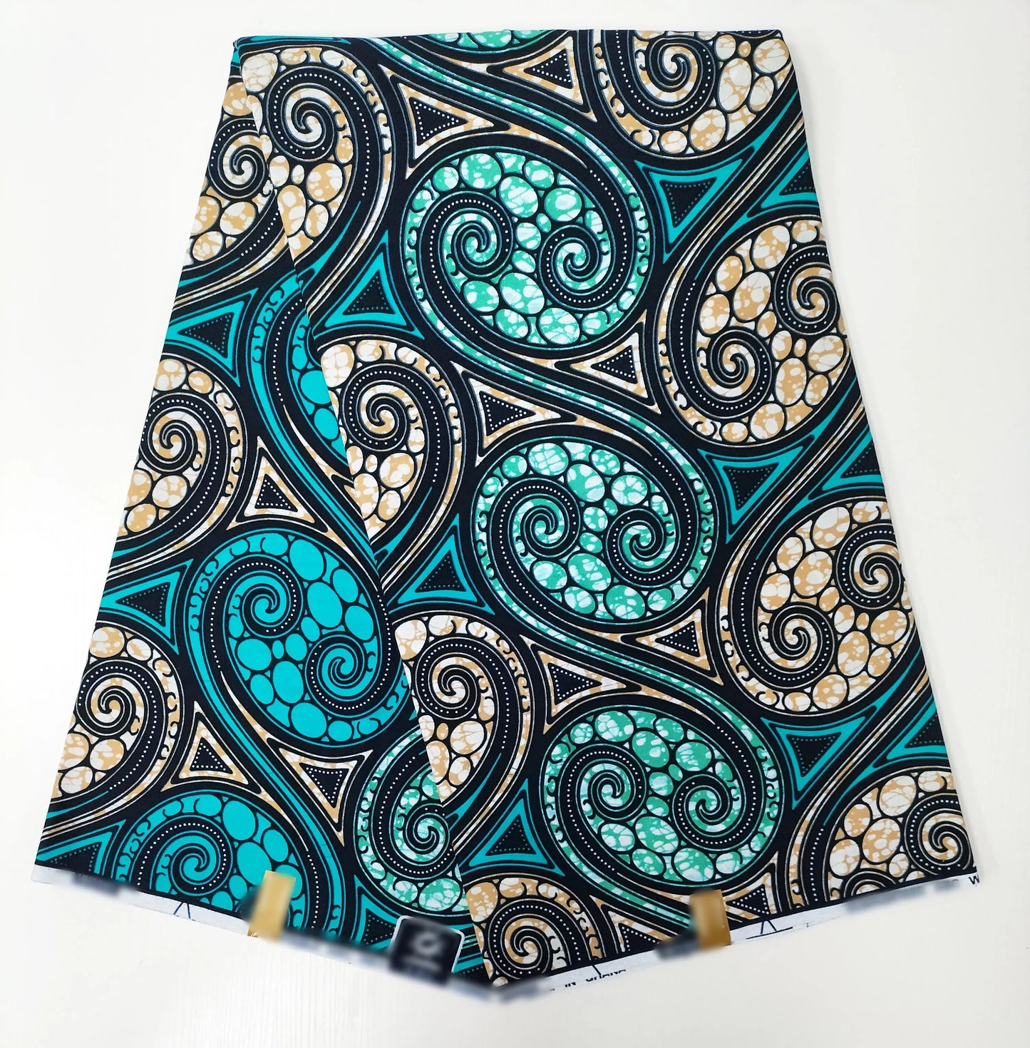 2025 Newest Ankara Real Wax Fabric Guaranteed Veritable African Wax Print Pagne Fabric 100% Cotton 6 Yards Ghana Style Dresses
