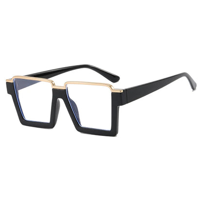 R57411 Brand Designer Half Frame Reading Glasses Lady Luxury Clear Eyewear Men Square Presbyopic Eyeglass Dioptric +50~+350