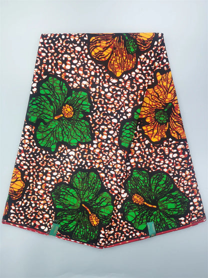 Ankara Fabric African Real Wax Print Fabric 100% Cotton High Quality 6 Yards African Fabric for Party Dress Nigeria