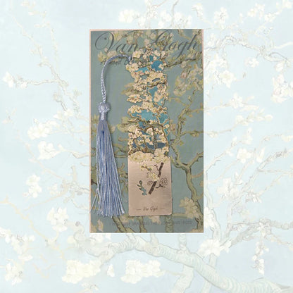 Aesthetic Book Page Clip Floral Painting Metal Bookmark Hollow Metal Book Accessories Student Reading Mark Stationery Gifts