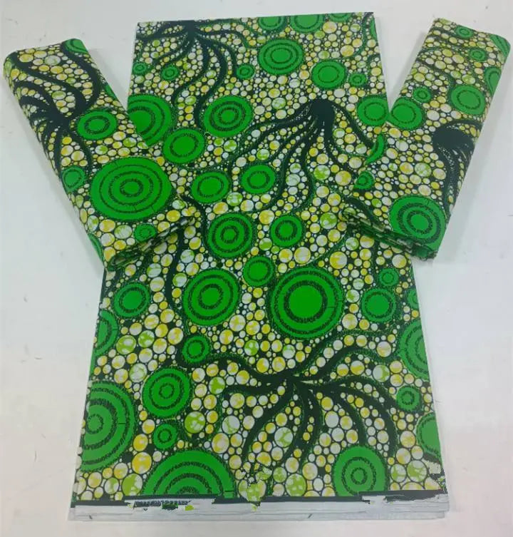 2023 Guaranteed Veritable Super Hollandais African Wax Fabric 100%Cotton 6 yards Original Ankara Block Print Pattern Africa