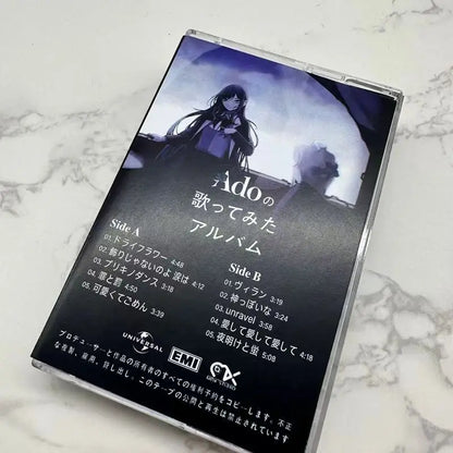 New Ado Music Tape Greatest Hits Album Unravel Music Record Cassettes Cosplay Recorder Car Walkman Soundtracks Box Party Music