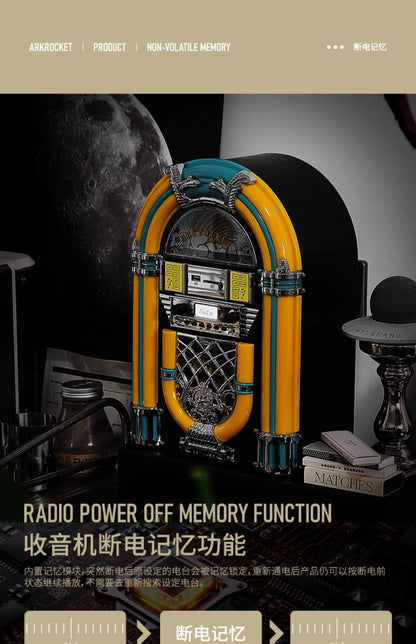 Retro CD player Bluetooth jukebox home mini desktop stereo