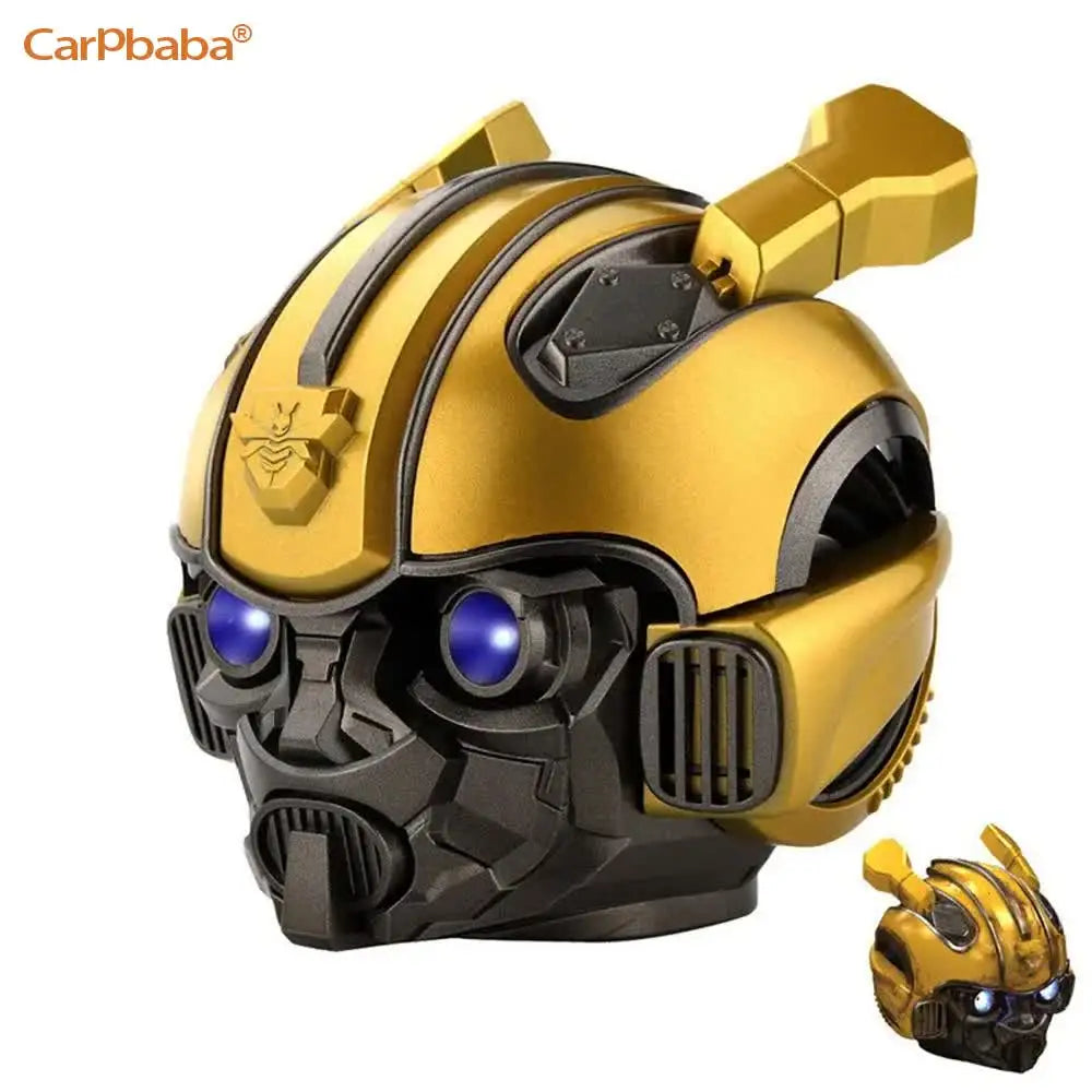 M02 Bluetooth Speaker Optimus Prime Mini Wireless Speakers Stereo Transformers LED Flashing Light BT Boombox FM Mp3 Audience