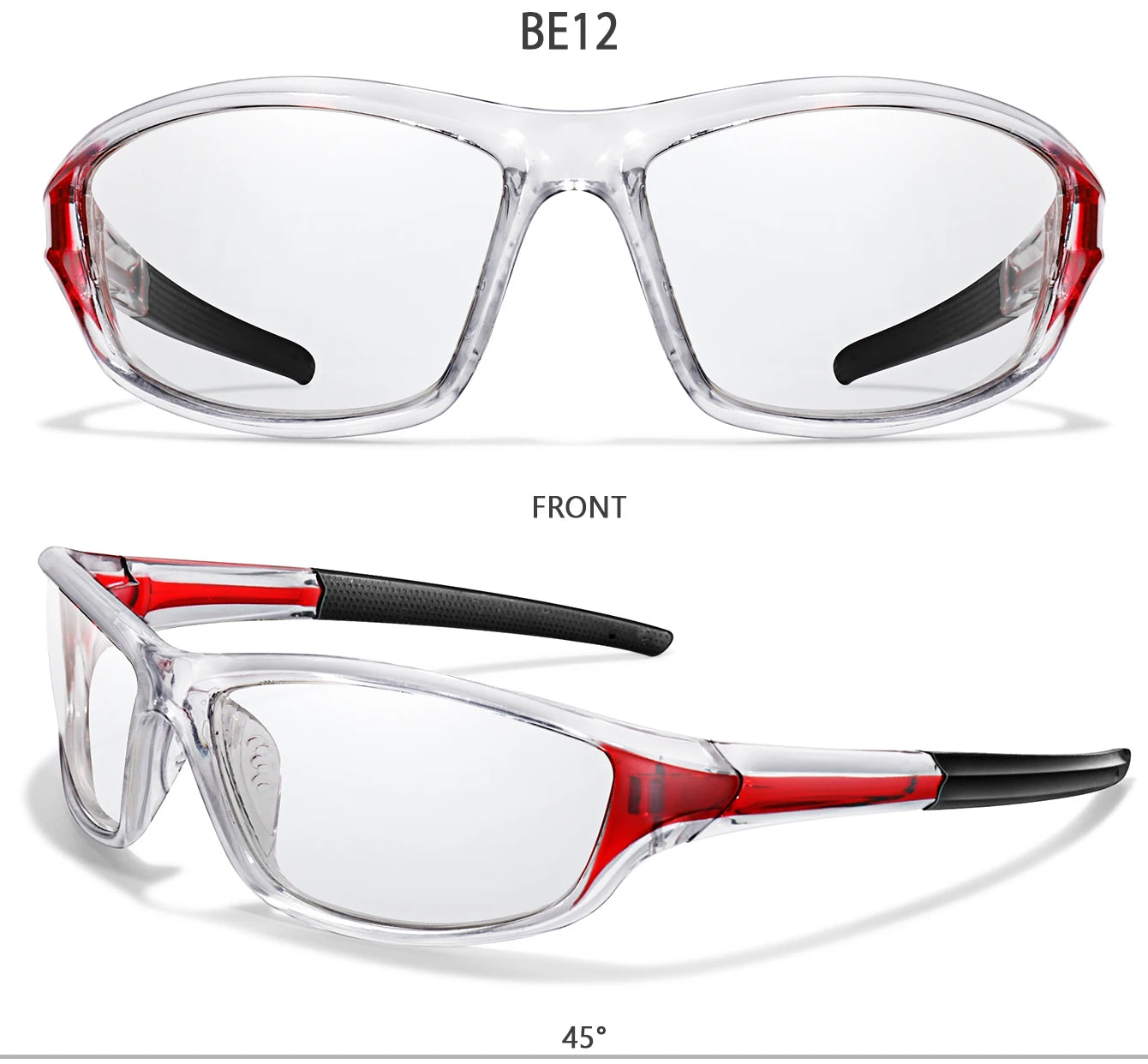 New Style Photochromic Cycling Eyewear Men Women MTB Bike Running Fishing Glasses Comfortable Brand Bicycle Goggles UV400