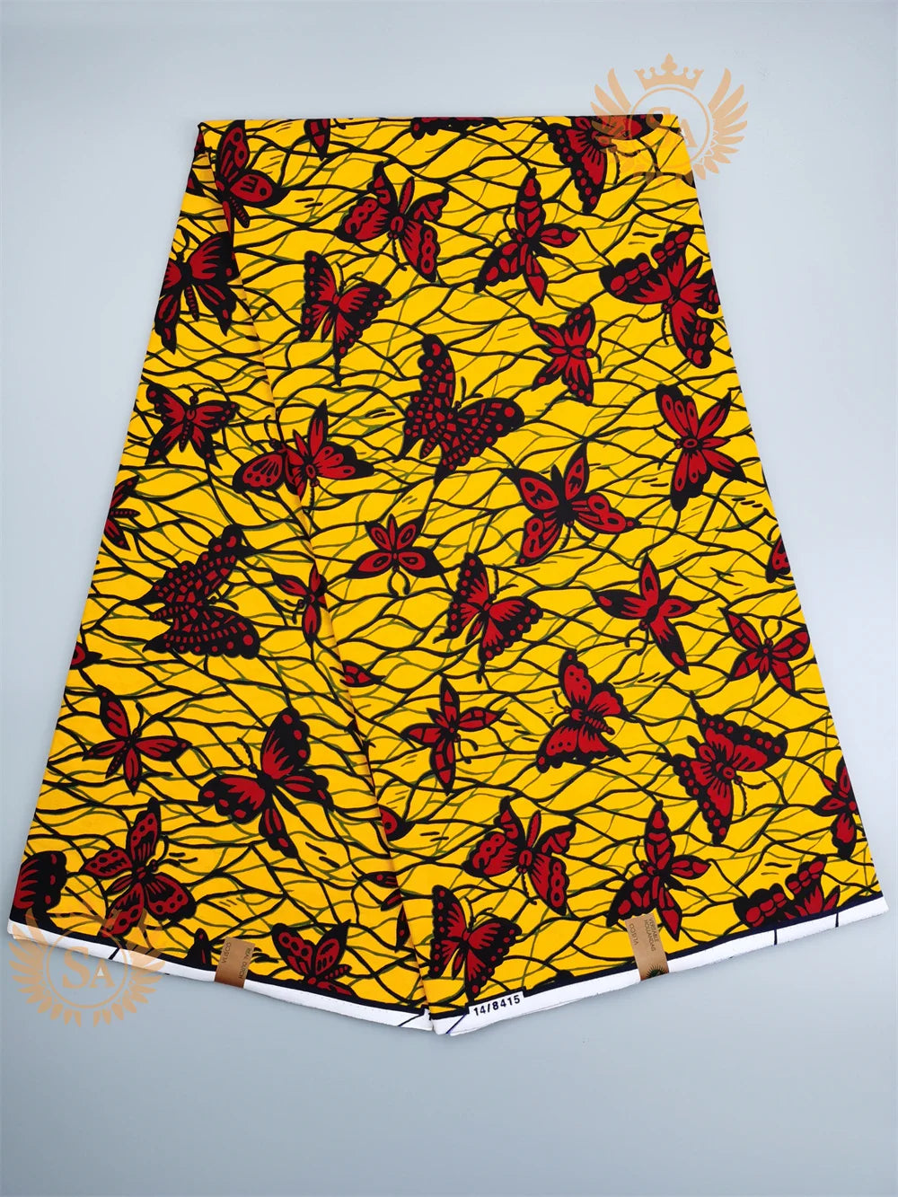 New 100% Cotton Original Real Wax Ankara Fabric 2021 African Print Fabric For Wedding Dress Tissue African Fabric Wax Fabric
