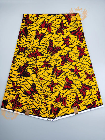 New 100% Cotton Original Real Wax Ankara Fabric 2021 African Print Fabric For Wedding Dress Tissue African Fabric Wax Fabric