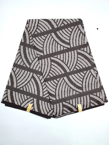 Ankara Fabric African Real Wax Print Fabric 100% Cotton High Quality 6 Yards African Fabric for Party Dress Nigeria