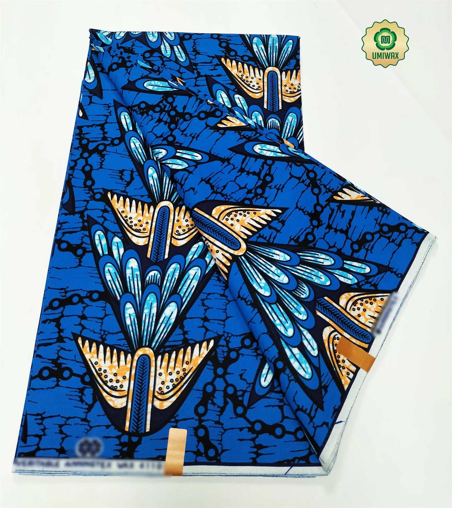 2025 Newest Ankara Real Wax Fabric Guaranteed Veritable African Wax Print Pagne Fabric 100% Cotton 6 Yards Ghana Style Dresses
