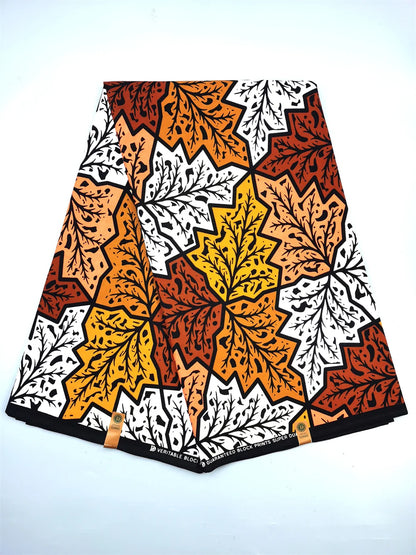Ankara Fabric African Real Wax Print Fabric 100% Cotton High Quality 6 Yards African Fabric for Party Dress Nigeria