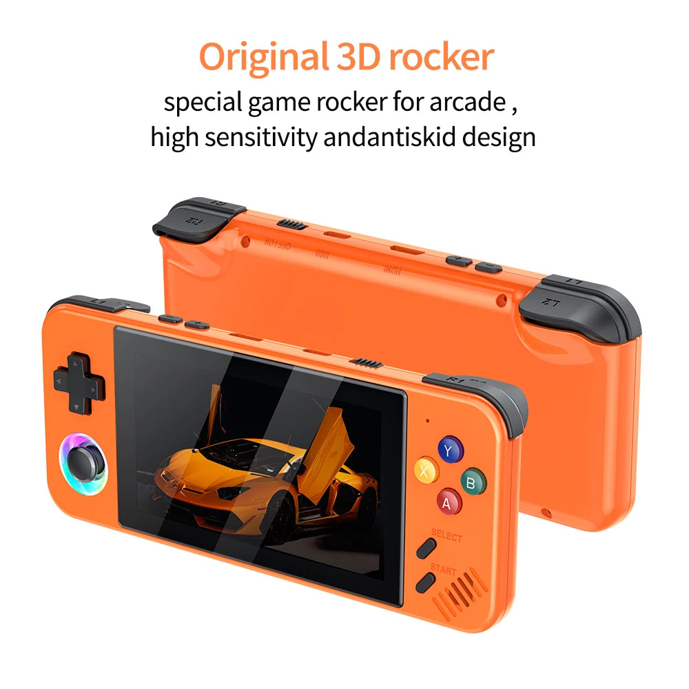 2026 M41P Retro Handheld Game Console Pocket 4.2 Inch IPS Built-in 30+ Emulators Portable Video Game Player 4K HD TV Output