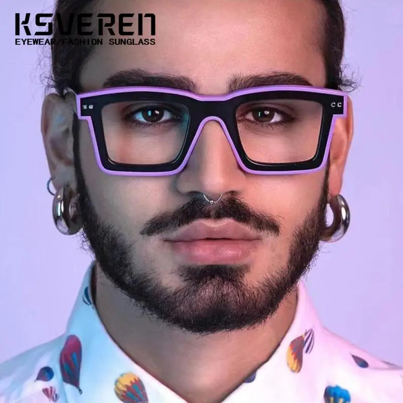 TR90 Vintage Square Anti Blue Light Reading Glasses Prescription Glasses Frame For Men Women Optical Glasses Presbyopic Eyewear