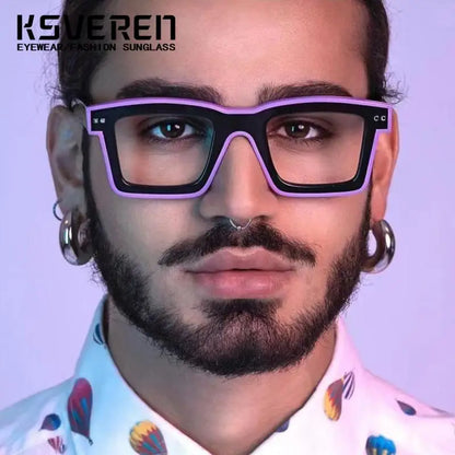 TR90 Vintage Square Anti Blue Light Reading Glasses Prescription Glasses Frame For Men Women Optical Glasses Presbyopic Eyewear