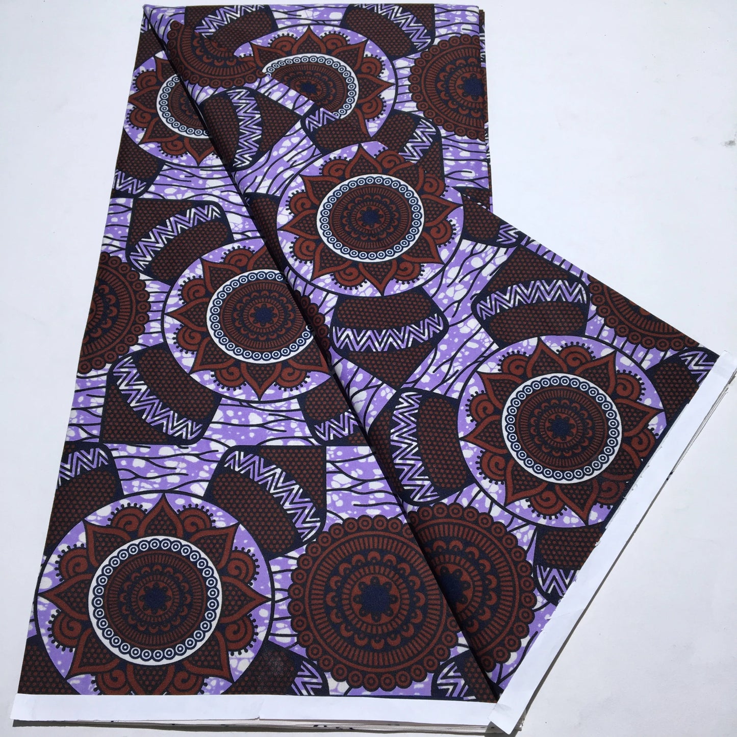 African New Wax Fabric Nigeria Ankara Wax Fabrics Newest Design Block Prints Batik Dutch For Dresses Sewing Cloth Materials