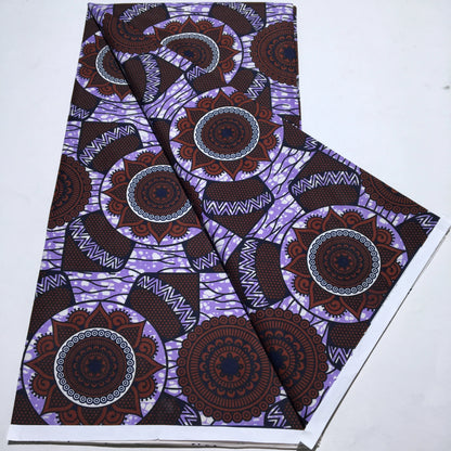 African New Wax Fabric Nigeria Ankara Wax Fabrics Newest Design Block Prints Batik Dutch For Dresses Sewing Cloth Materials