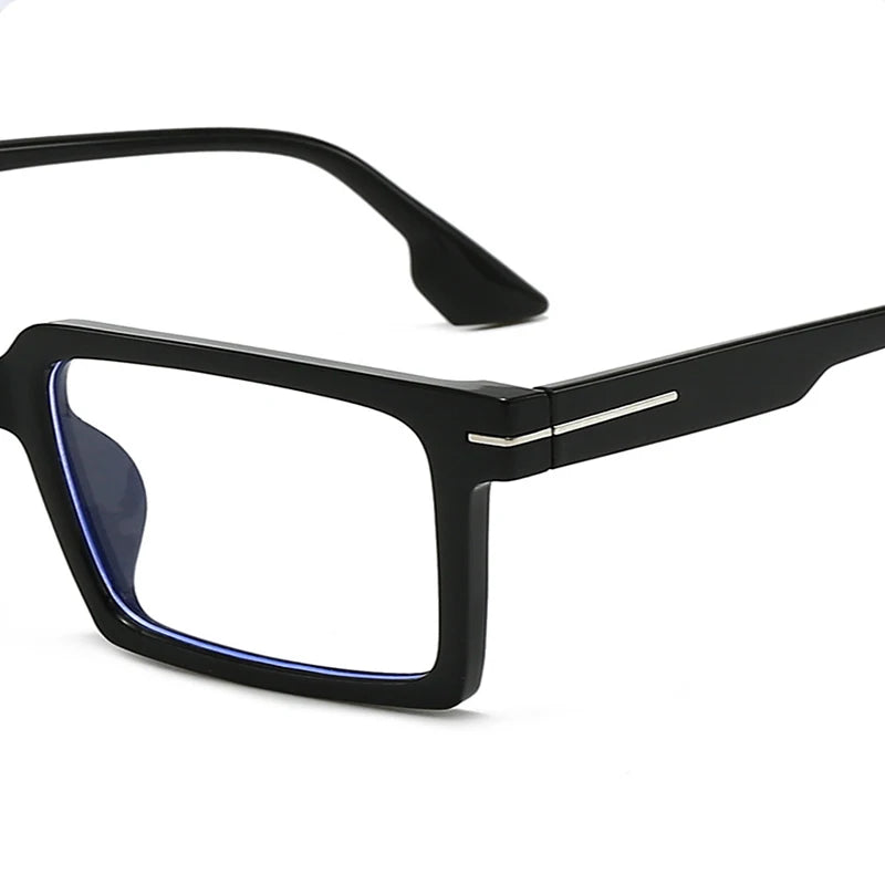 Square Women Reading Eyeglass Fashion Progressive Glasses Man's Myopia Eyewear Customized Prescription Lenses