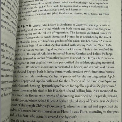 Classical Mythology A To Z Book An Encyclopedia Of Gods & Goddesses Heroes And Heroines Nymphs Spirits Monsters And Places