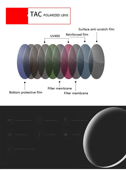 Luxury Photochromic Pilot Polarized Sunglasses Men Women Driving Chameleon Sun Glasses Change Color Day And Night Eyewear