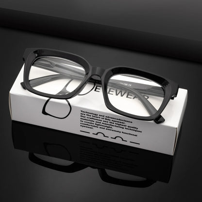 1pc Fashion Square Reading Glasses for Men Women Large Frame Presbyopia Eyeglasses High-definition Eyewear Paerde