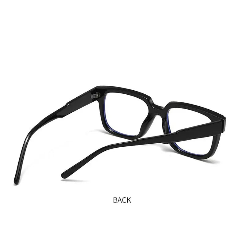 New Simple Spectacles Frame Men Women Ultralight Square Frame Anti Blue Light Transparent Lens Optical Eyeglasses