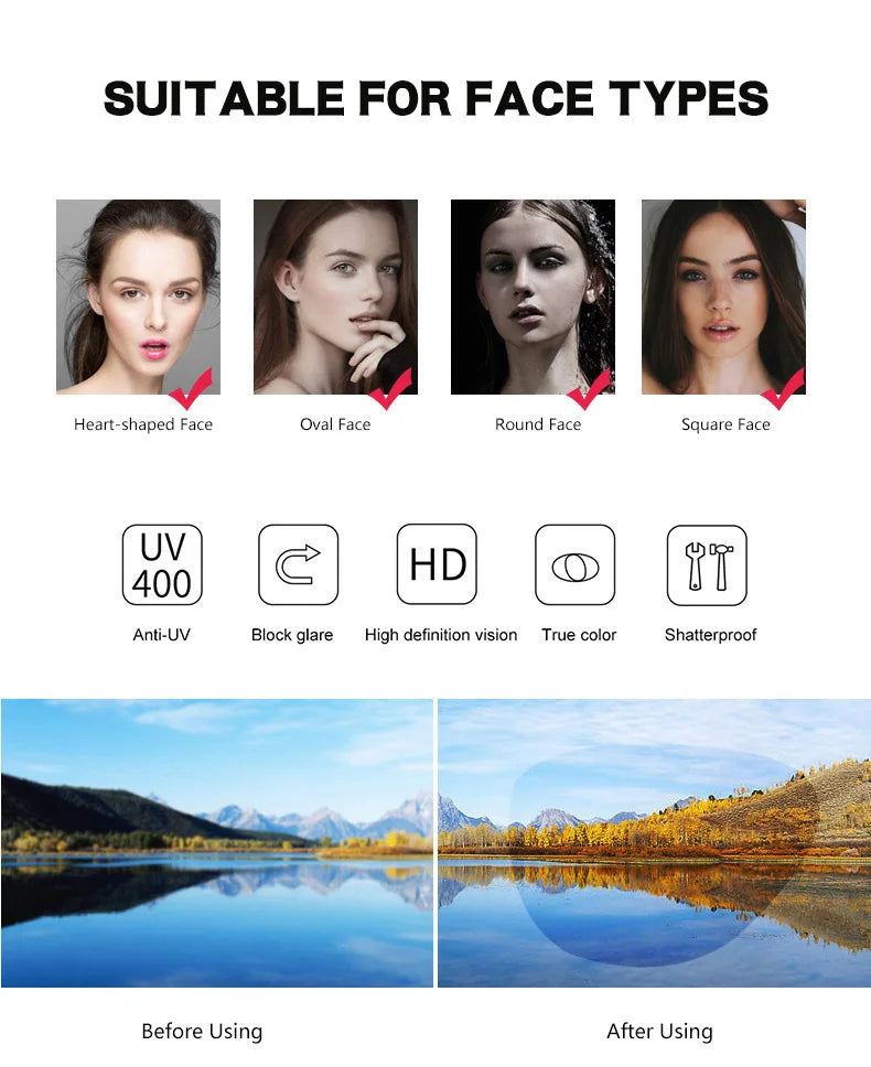 R57411 Brand Designer Half Frame Reading Glasses Lady Luxury Clear Eyewear Men Square Presbyopic Eyeglass Dioptric +50~+350
