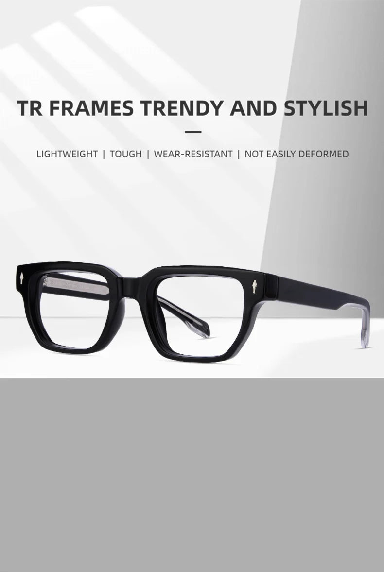 O-Q CLUB Glasses Myopia Eyeglasses Photochromic Glasses Man Prescription Blue Light Lenses to Read Women Lens Reading Glass Men