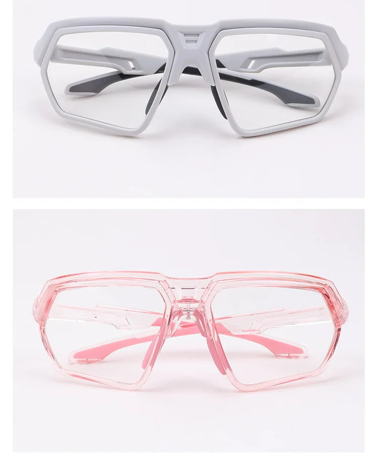 MOMOJA Cycling Glasses Integrated Windproof Goggles Football Badminton Basketball Men and Women Sports Prescription Glasses T11