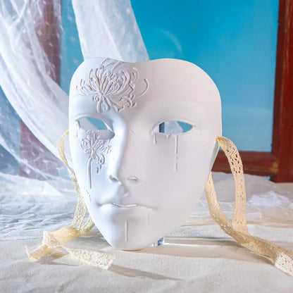 Chinese Style Masks Anime Mask Hanfu Costume Accessories Carnival Masquerade Mask Halloween Role Play Party Decor Cosplay Party